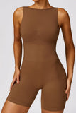 Seamless Cut-Out Tight-Fitting Yoga Jumpsuit